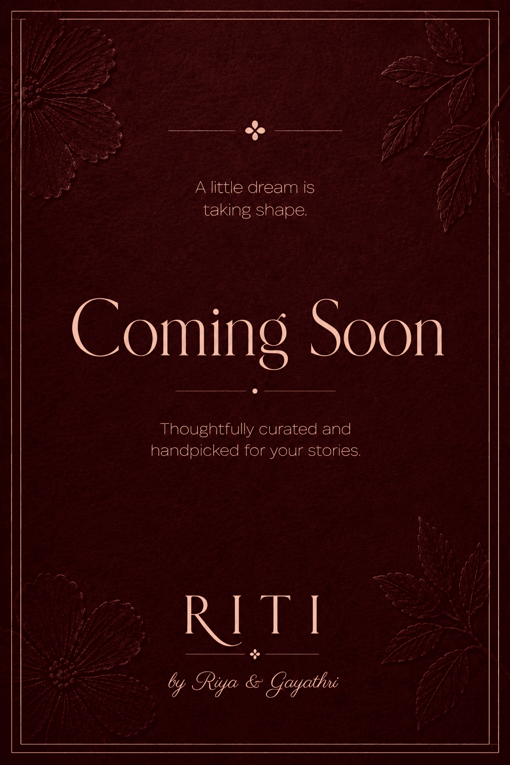 RITI Jewels Coming Soon